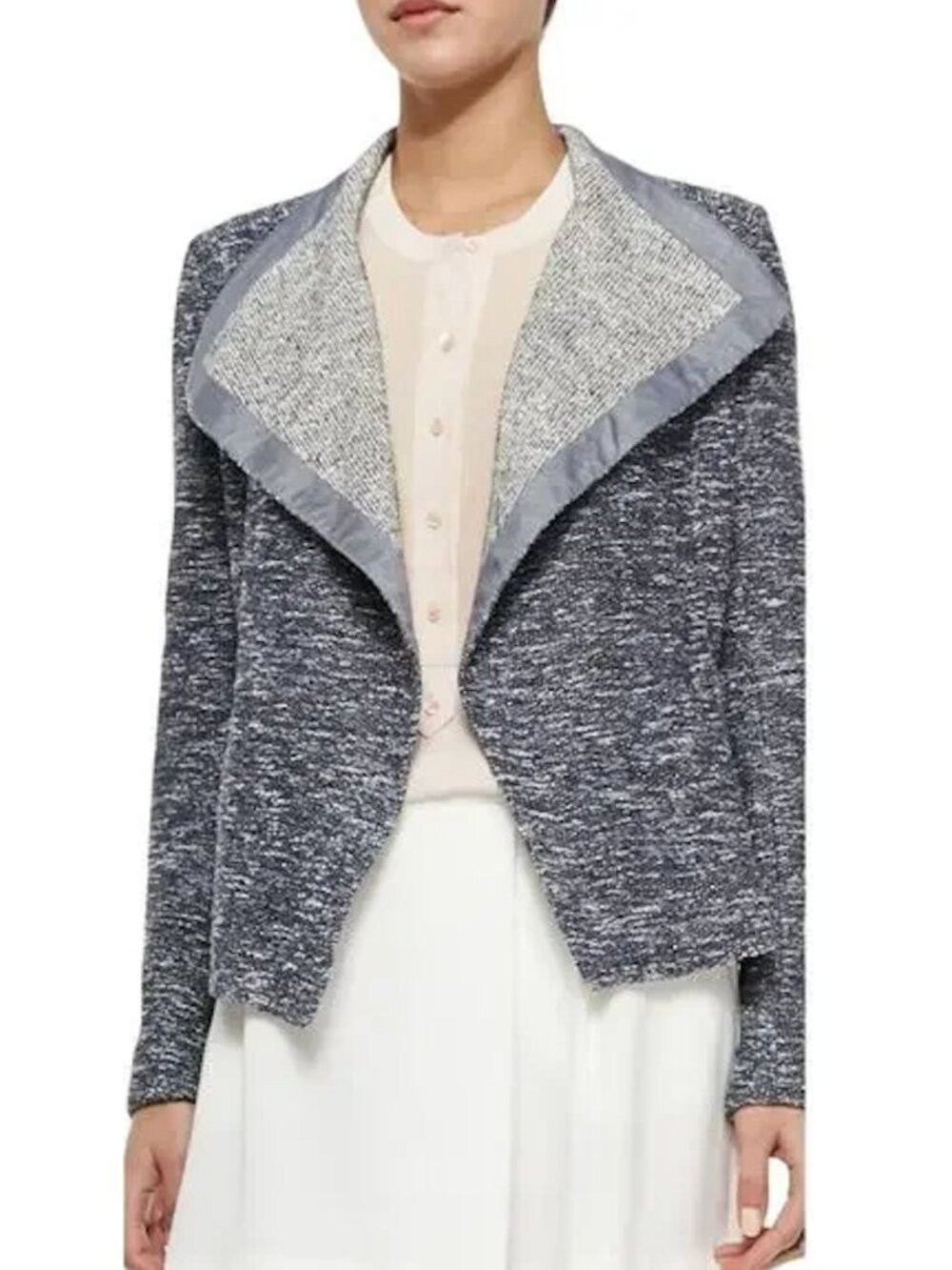 VINCE Tweed Textured Jacket Size Small